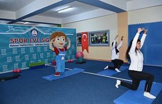 Şahinbey belediyesi ile spor eve sığar