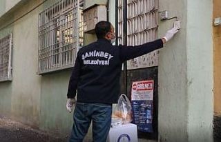 Şahinbey’den karantinadaki vatandaşlara sıcak...