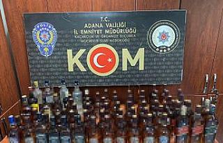 Sahte içki yapımında kullanılan 180 litre etil...