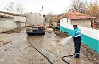 Salgın mücadelesi şehrin dört yanına yayıldı