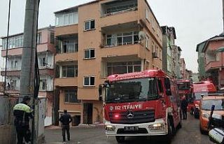 Samsun’da ev yangını