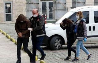 Samsun’da karı-koca uyuşturucu ticaretinden gözaltına...