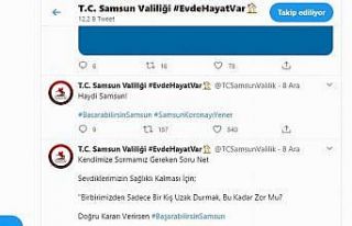 Samsun’da sosyal medyada korona farkındalık etkinliği