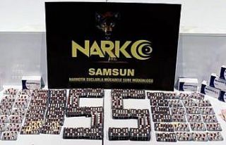 Samsun’da uyuşturucu hapla yakalan 2 kişi gözaltına...