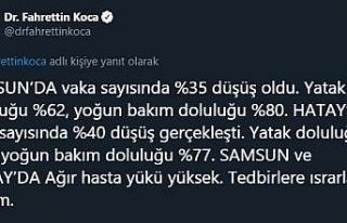 Samsun’da yeşil renk hakim olmaya başladı