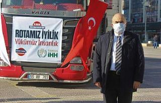 Samsun’dan Suriye’ye yardım eli