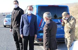 Şanlıurfa Valisi olay yerinde incelemede bulundu