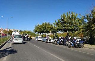Şanlıurfa’da drone ile trafik denetimi