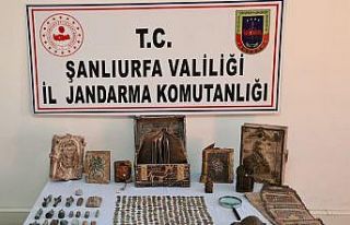 Şanlıurfa’da tarihi eser kaçakçılığı operasyonu:...