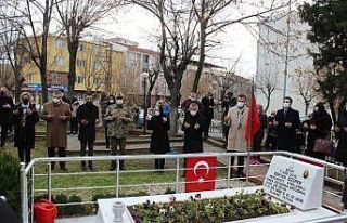 Şehit Özüpek saygı ve rahmetle anıldı