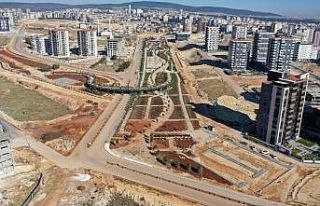 Şehitkamil’in en büyük parkı vadi park tamamlanmak...