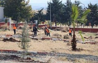 Şehitliğe 15 dönümlük park