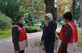 Sigara içerken ceza yedi, acısını habercilerden...