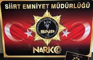 Siirt’te şüphe üzerine durdurulan araçtan uyuşturucu...