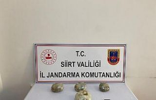 Siirt’te uyuşturucu operasyonu