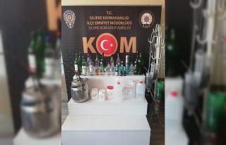 Silifke’de sahte içki operasyonu