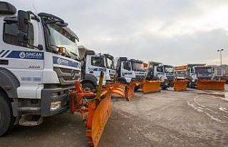 Sincan Belediyesi kış ayları için hazırlıklarını...