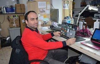 Sinop’ta teknik servislerinin EBA mesaisi