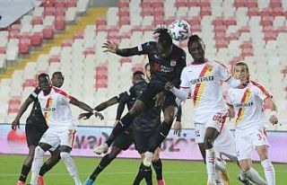 Sivasspor sahasında galibiyete hasret