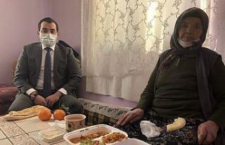 Soğuk kış günlerinde yaşlılar ve yardıma muhtaç...