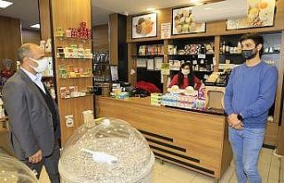 Söğüt, esnaf ziyaretlerine devam ediyor