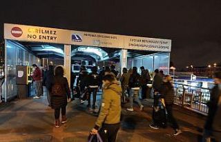 Sokağa çıkma kısıtlamasına 1 saat kala İstanbul’da...