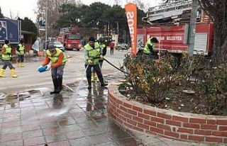 Sokağa çıkma kısıtlamasında cadde ve sokaklar...