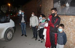 Sokağa çıkma kısıtlamasında dışarı çıkan...