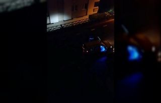 Sokağa çıkma kısıtlamasında mahalleyi ayağa...