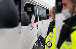 Söke’de toplu taşıma araçları denetlendi