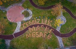 Sonbahardan dünyaya mesaj “Temizlik-Maske-Mesafe”