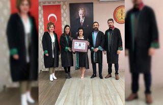 Stajyer avukatlar ruhsatnamelerini aldılar