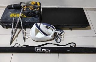 Suç üstü yakalanan 3 hırsız tutuklandı