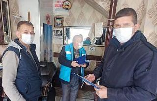 Şuhut’ta berber ve kuaförlere korona virüs denetimi