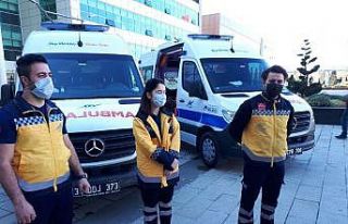 Sultangazi Belediyesi 2 hasta nakil ambulansı ile...