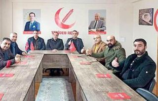 Sungur’dan Yeniden Refah’ın Palandöken teşkilatına...