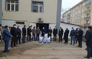 Sungurlu’da çiftçi’ye 2.5 ton fiği dağıtıldı