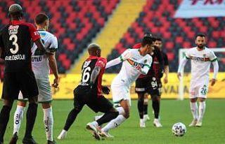 Süper Lig: Gaziantep FK: 2 - Aytemiz Alanyaspor:...