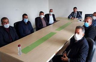 SYDV Müdürü Kuştepe muhtarlarla bir araya geldi