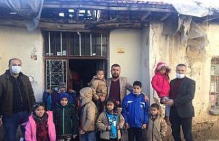 Taraftarlardan "Çocuklar üşümesin" kampanyasına...