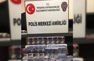 Tavşanlı’da 305 paket kaçak sigara ele geçirildi