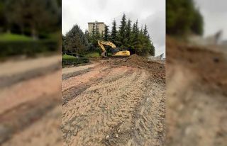 Tavşantepe TOKİ Konutları’na yeni asfalt yol