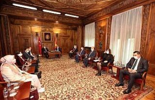 TBMM Başkanı Şentop, Kuzey Makedonya Başbakanı...