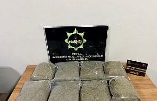 Tekirdağ’da araçtan poşet poşet bonzai çıktı:...