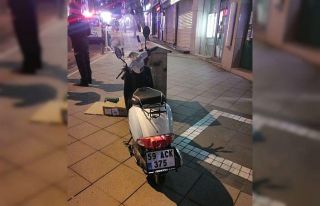 Tekirdağ’da motosiklet kazası: 1 ağır yaralı
