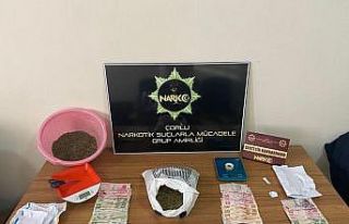Tekirdağ’daki uyuşturucu operasyonunda 4 tutuklama