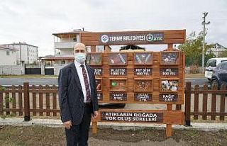 Terme Sıfır Atık Projesi’nde öncü oluyor