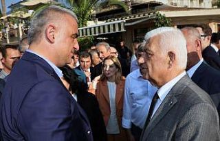 Tesislerin temelini Bakan Ersoy ve Başkan Gürün...