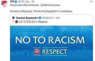 TFF: "Konunun takipçisiyiz, Başakşehir’in...