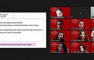 Tıp öğrencilerinden AIDS farkındalık etkinliği